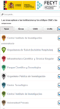 Mobile Screenshot of icono.mapainstituciones.fecyt.es